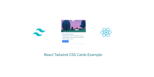 react tailwind css cards example