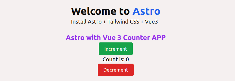 how to use vue 3 components in astro